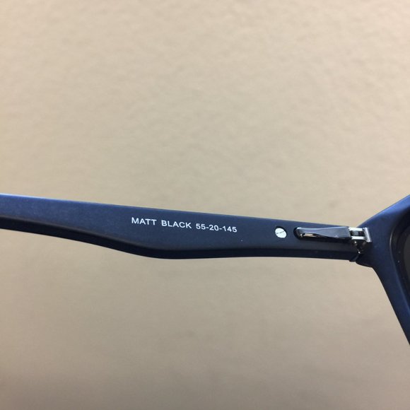 Geek Matt Black Sunglasses- MISC080 - Picture 5 of 5